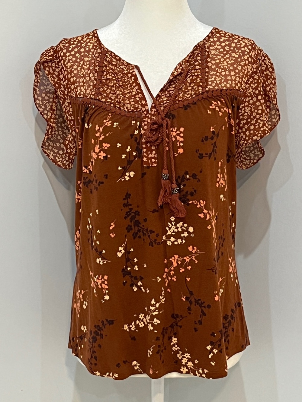 Women’s DR2 by Daniel Rainn Floral Blouse